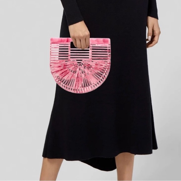 cult gaia Handbags - NIB CULT GAIA ark mini top handle bag in pink